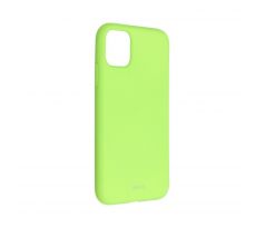 Roar Colorful Jelly Case -  iPhone 11 žlutý limetkový