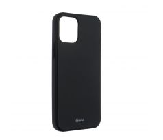 Roar Colorful Jelly Case -  iPhone 12 / 12 Pro černý