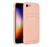 Forcell CARD Case  iPhone 7 / 8 / SE 2020 růžový