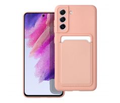 Forcell CARD Case  Samsung Galaxy S21 FE 5G růžový