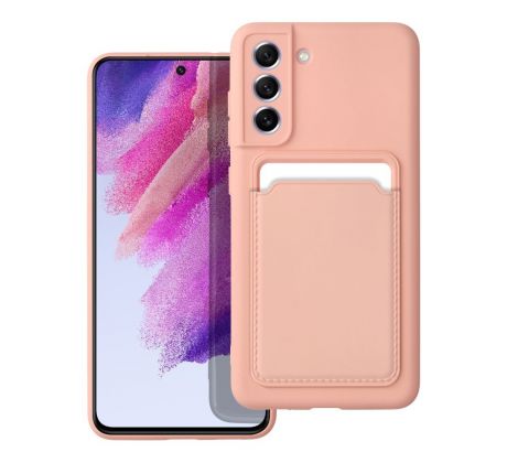 Forcell CARD Case  Samsung Galaxy S21 FE 5G růžový