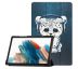 KRYT TECH-PROTECT SMARTCASE SAMSUNG GALAXY TAB A8 10.5 X200 / X205 SAD CAT