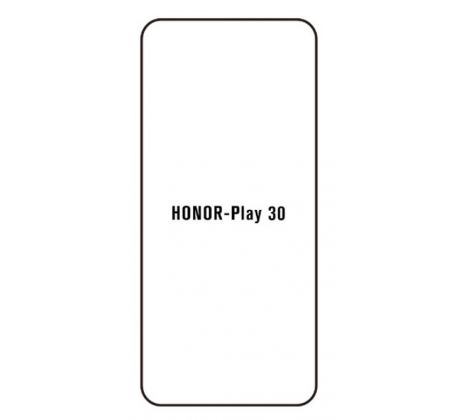 Hydrogel - ochranná fólie - Huawei Honor Play 30 