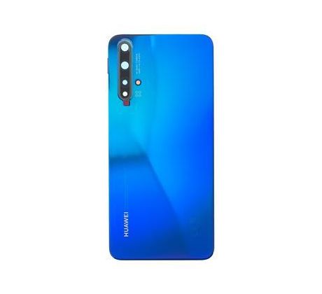 Huawei Nova 5T - Zadní kryt - modrý - se sklíčkem zadní kamery (náhradní díl)