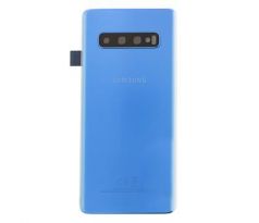Samsung Galaxy S10 - Zadní kryt se sklíčkem zadní kamery - modrý (náhradní díl)