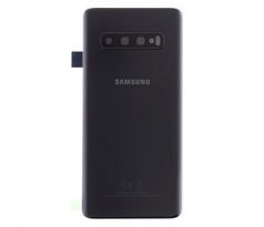 Samsung Galaxy S10 - Zadní kryt se sklíčkem zadní kamery - černý (náhradní díl)