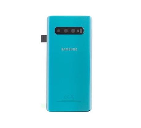 Samsung Galaxy S10 - Zadní kryt se sklíčkem zadní kamery - zelený (náhradní díl)