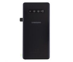Samsung Galaxy S10 Plus - Zadní kryt se sklíčkem kamery - černý  (náhradní díl)