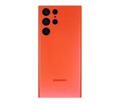 Samsung Galaxy S22 Ultra - Zadní kryt se sklíčem zadní kamery - Red
