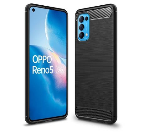 Forcell CARBON Case  OPPO Reno 6 černý