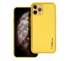 Forcell LEATHER Case  iPhone 11 Pro ( 5,8" ) žlutý