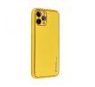 Forcell LEATHER Case  iPhone 11 Pro žlutý