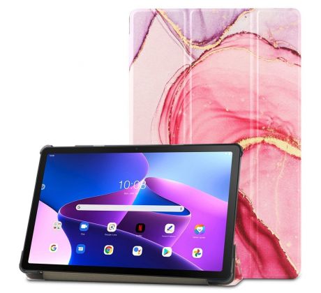 KRYT TECH-PROTECT SMARTCASE LENOVO TAB M10 PLUS 10.6 3RD GEN TB-125 / TB-128 MARBLE