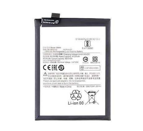 BM4W Xiaomi Baterie 4820mAh pro Xiaomi Mi 10T Lite (OEM)            