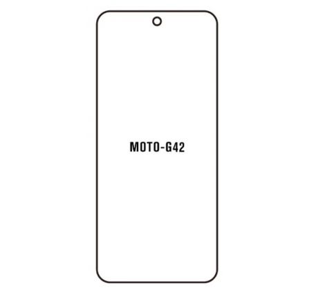 Hydrogel - matná ochranná fólie - Motorola Moto G42