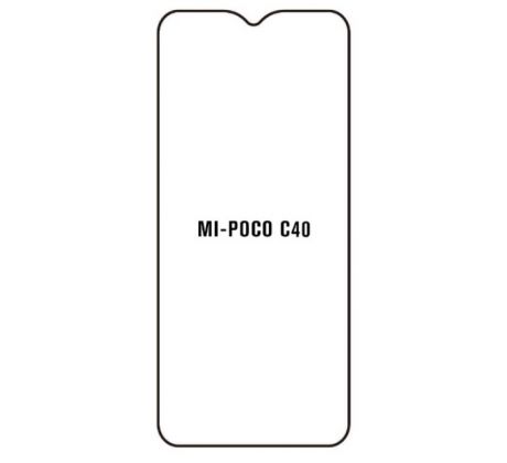 Hydrogel - Privacy Anti-Spy ochranná fólie - Xiaomi Poco C40