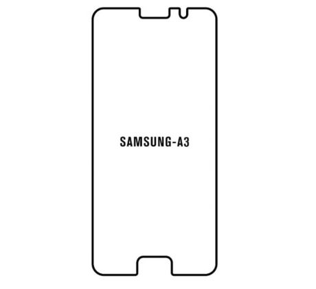 Hydrogel - Privacy Anti-Spy ochranná fólie - Samsung Galaxy A3 2016