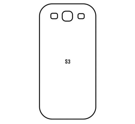 Hydrogel - matná zadní ochranná fólie - Samsung Galaxy S3