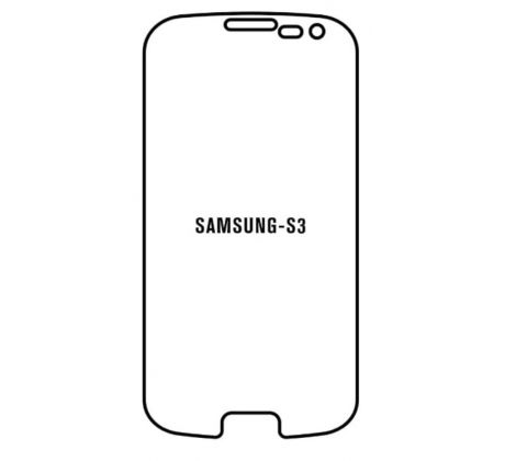 Hydrogel - Privacy Anti-Spy ochranná fólie - Samsung Galaxy S3