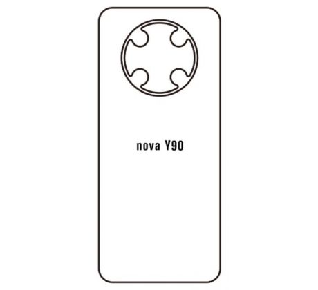 Hydrogel - matná zadní ochranná fólie - Huawei Nova Y90