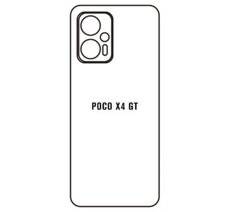 Hydrogel - zadní ochranná fólie - Xiaomi Poco X4 GT