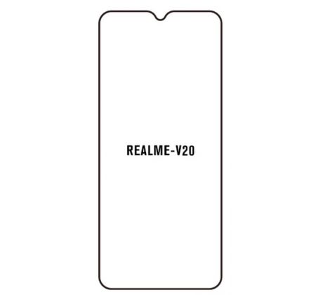 Hydrogel - matná ochranná fólie - Realme V20