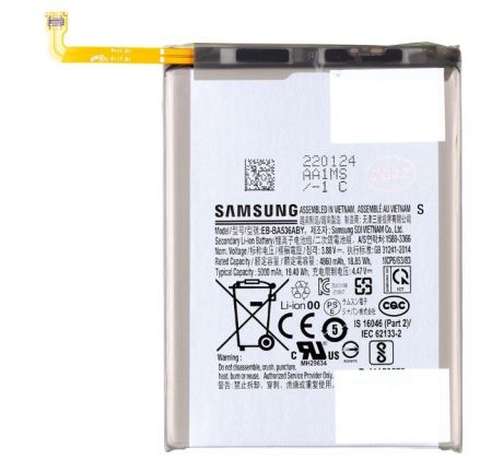 EB-BA536ABY Samsung baterie pro Samsung Galaxy A53 5G Li-Ion 5000mAh (Service pack)