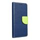 Fancy Book   OPPO RENO 5 LITE / RENO 5F / A94 4G / F19 Pro tmavěmodrý / žlutý limetkový