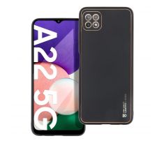 Forcell LEATHER Case  Samsung Galaxy A22 5G černý