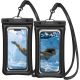 VODĚODOLNÉ POUZDRO SPIGEN A610 UNIVERSAL WATERPROOF FLOAT CASE 2-PACK BLACK