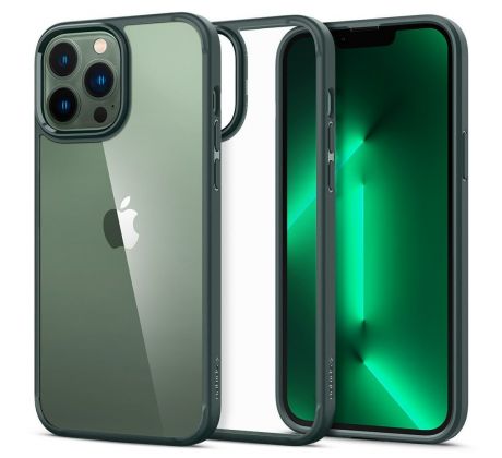 KRYT SPIGEN ULTRA HYBRID iPhone 13 Pro MIDNIGHT GREEN