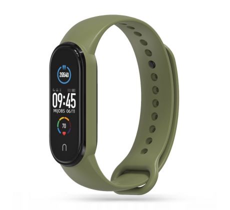 ŘEMÍNEK TECH-PROTECT ICONBAND XIAOMI MI SMART BAND 5 / 6 / 6 NFC / 7 MILITARY GREEN