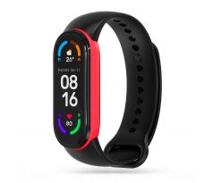 ŘEMÍNEK TECH-PROTECT ICONBAND XIAOMI MI SMART BAND 5 / 6 / 7 / NFC BLACK/RED