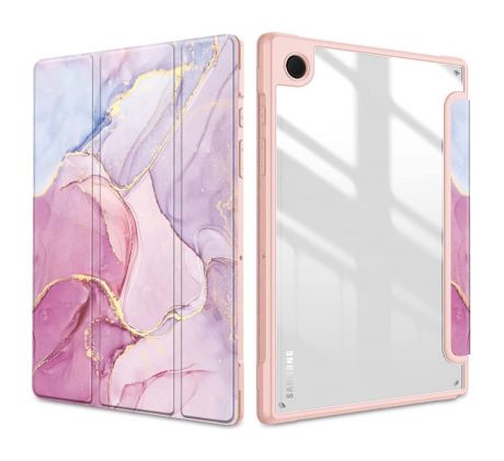 KRYT TECH-PROTECT SMARTCASE HYBRID SAMSUNG GALAXY TAB A8 10.5 X200 / X205 MARBLE