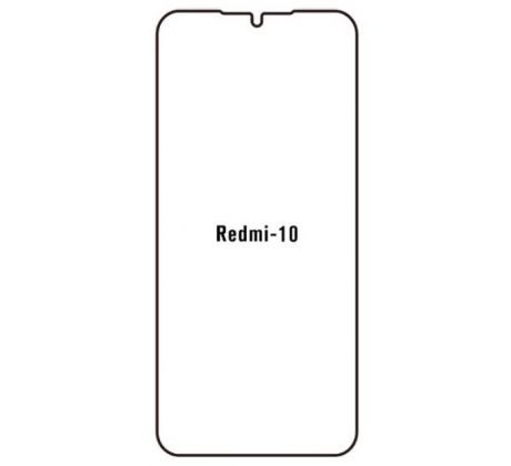 Hydrogel - matná ochranná fólie - Xiaomi Redmi 10 5G