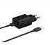 EP-T1510XBE Samsung USB-C Cestovní nabíječka 15W Black + USB-C Datový Kabel