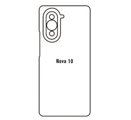 Hydrogel - matná zadní ochranná fólie - Huawei Nova 10