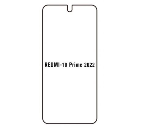 Hydrogel - Privacy Anti-Spy ochranná fólie - Xiaomi Redmi 10 Prime 2022