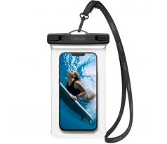 VODĚODOLNÉ POUZDRO SPIGEN A601 UNIVERSAL WATERPROOF CASE CRYSTAL CLEAR