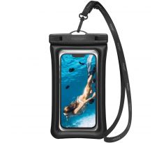 VODĚODOLNÉ POUZDRO SPIGEN A610 UNIVERSAL WATERPROOF FLOAT CASE BLACK