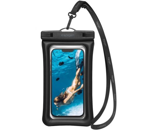 VODĚODOLNÉ POUZDRO SPIGEN A610 UNIVERSAL WATERPROOF FLOAT CASE BLACK