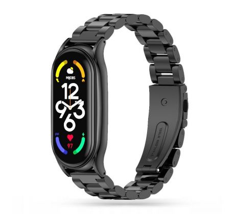 ŘEMÍNEK TECH-PROTECT STAINLESS XIAOMI MI SMART BAND 7 BLACK