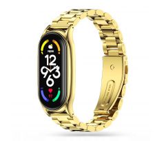 ŘEMÍNEK TECH-PROTECT STAINLESS XIAOMI MI SMART BAND 7 GOLD