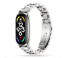 ŘEMÍNEK TECH-PROTECT STAINLESS XIAOMI MI SMART BAND 7 SILVER