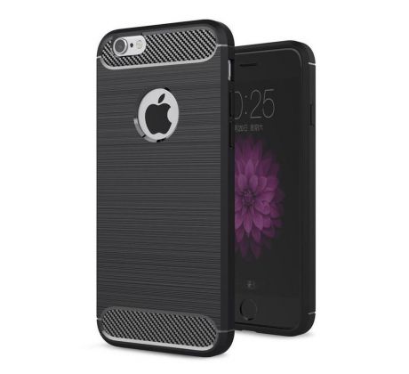 Forcell CARBON Case  iPhone 5/5S/SE černý