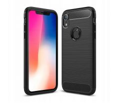 Forcell CARBON Case  iPhone XR černý