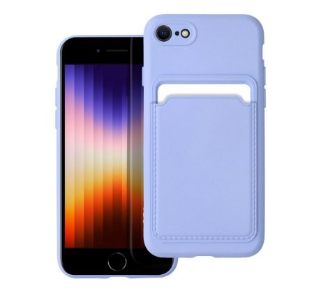 Forcell CARD Case  iPhone 7 / 8 / SE 2020 / SE 2022 fialový