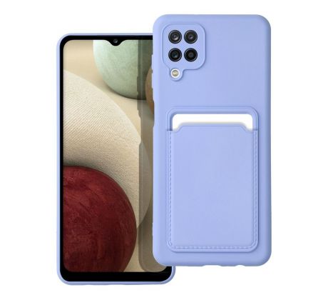 Forcell CARD Case  Samsung Galaxy A12 fialový