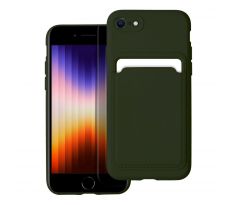 Forcell CARD Case  iPhone 7 / 8 / SE 2020 / SE 2022 zelený