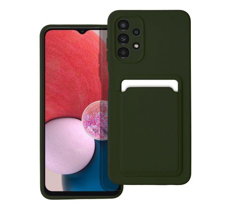 Forcell CARD Case  Samsung Galaxy A13 5G zelený